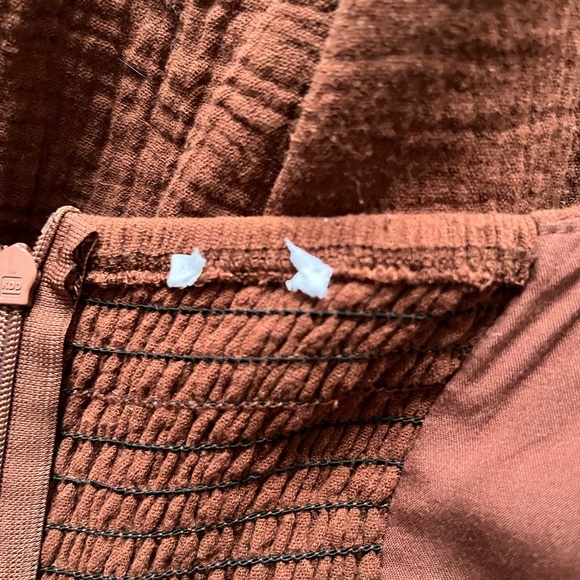 Princess Polly Lorna Brown Romper Size 10 - Picture 5 of 5